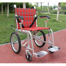 Fauteuils roulants cadre alliage aluminium manuel pas cher